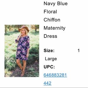 PInkBlush Maternity Dress